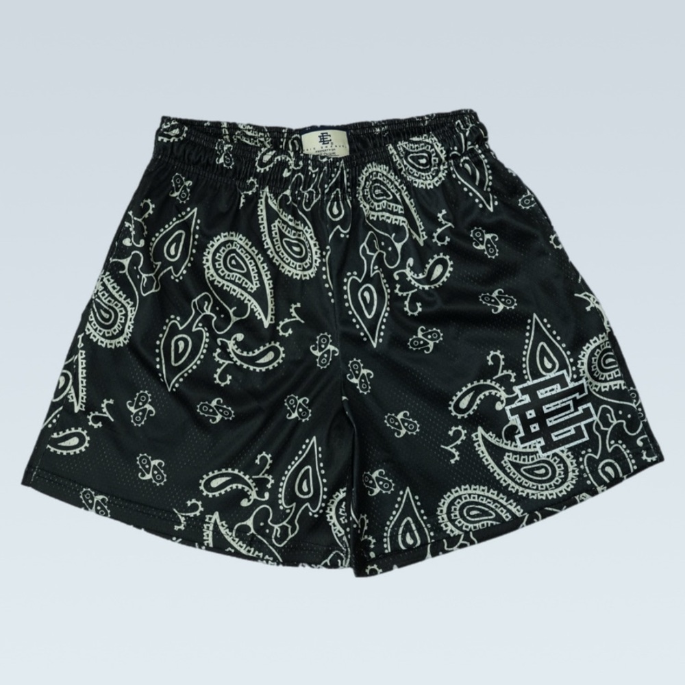 Eric Emanuel EE Basic Short Black Paisley